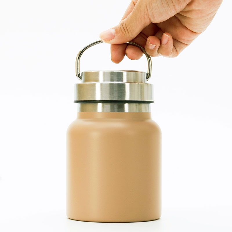 Hộp giữ nhiệt Living  350ml (Nâu sáng) thương hiệu LIVING
