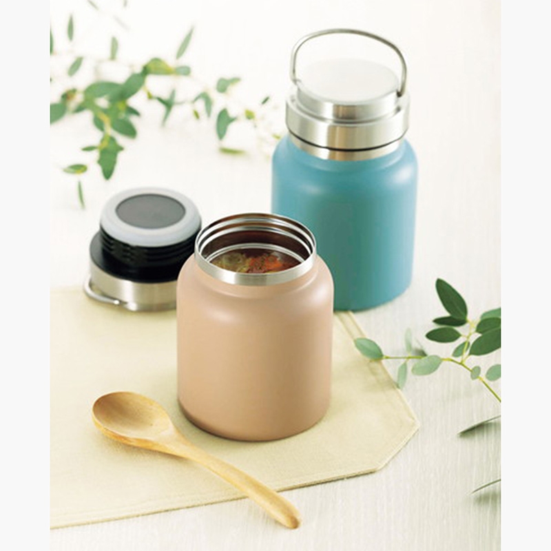 Hộp giữ nhiệt Living  350ml (Nâu sáng) thương hiệu LIVING
