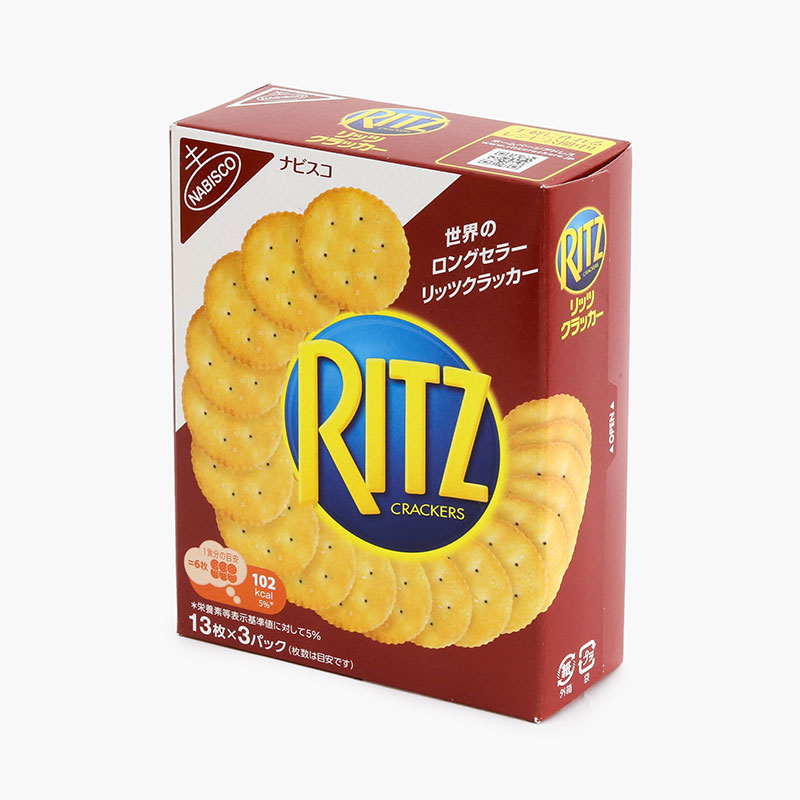 Bánh quy Ritz vị bơ mặn hộp nhỏ (3 gói x 13 cái)