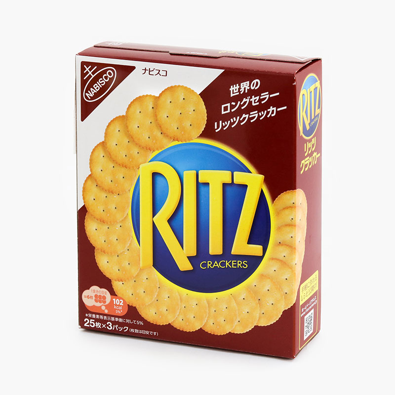 Bánh quy Ritz crackers vị bơ mặn 25 cái x 3 gói