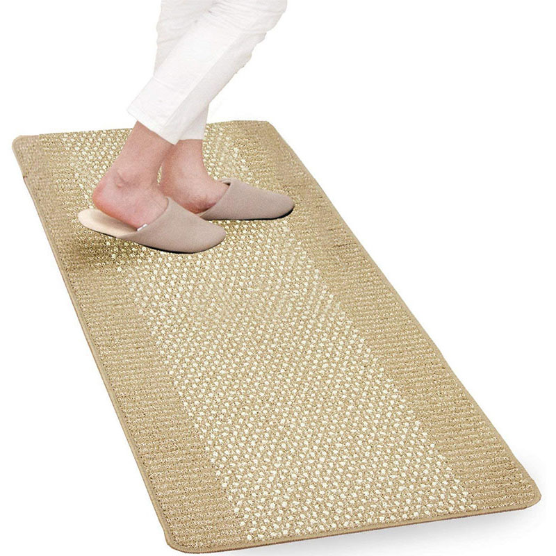 Thảm nhà bếp chống trượt 45x90cm  (Beige) thương hiệu 