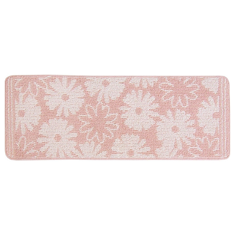 Thảm nhà bếp chống trượt 45x120cm (Hồng) thương hiệu 