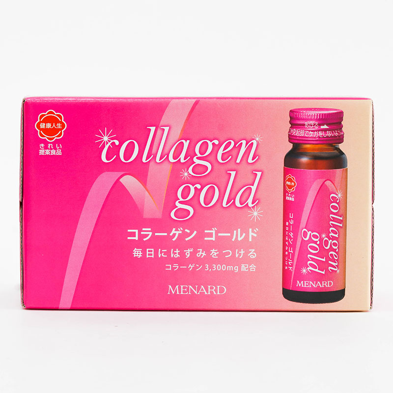 TPBVSK: Nước uống Menard Collagen Gold 30ml x 10 chai, tăng độ ẩm, xương khớp linh hoạt thương hiệu MENARD