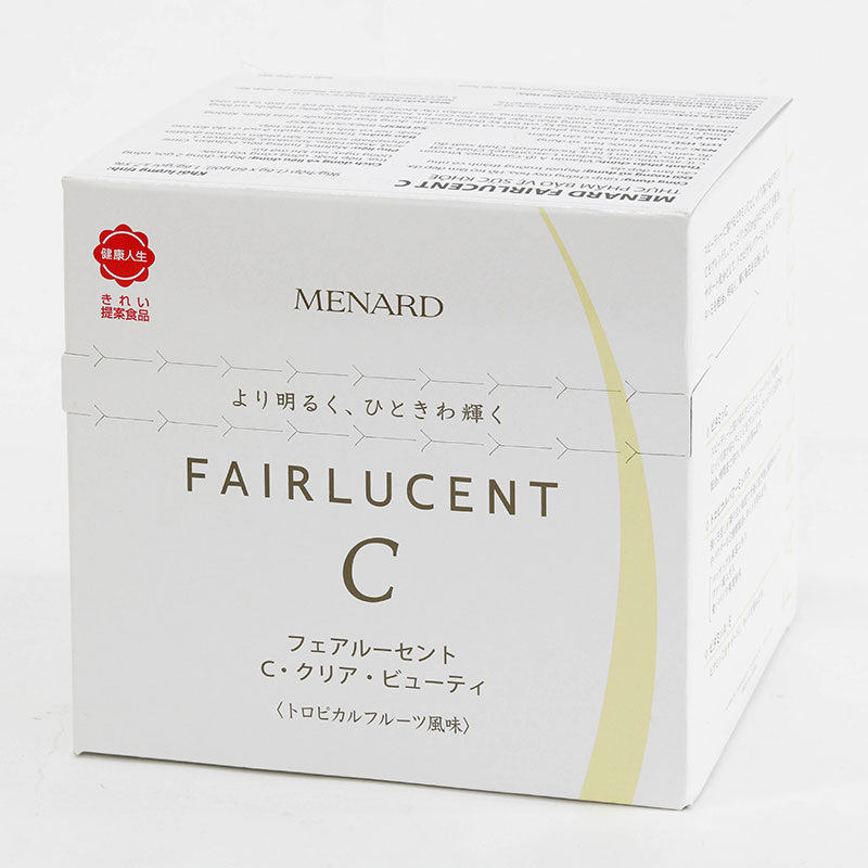 TPBVSK: Bột uống Menard Fairlucent C 1.6g x 60 gói, chống oxy hóa, làm đẹp da thương hiệu MENARD
