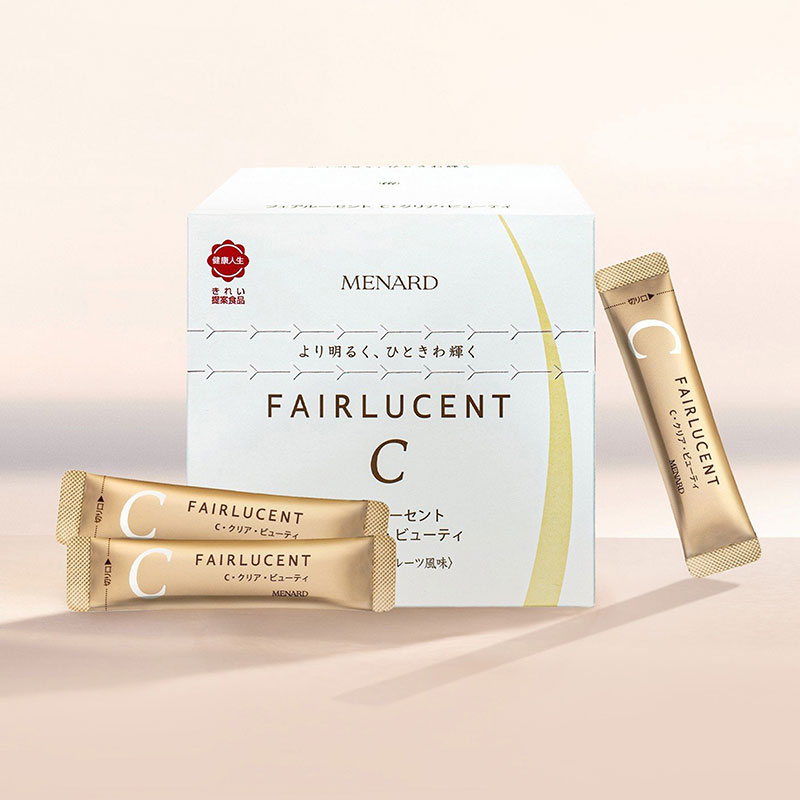 TPBVSK: Bột uống Menard Fairlucent C 1.6g x 60 gói, chống oxy hóa, làm đẹp da thương hiệu MENARD