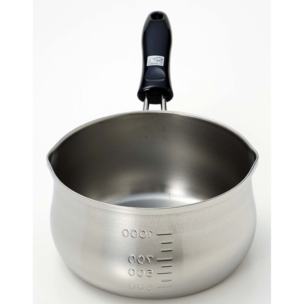 Quánh inox Pearl Metal 14cm Dùng mọi loại bếp thương hiệu PEARL METAL