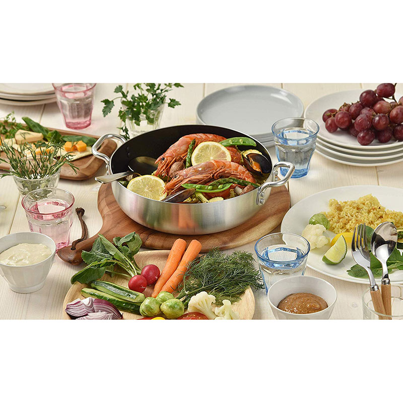 Nồi chống dính Pearl Metal Table Top 18cm, dùng được bếp từ thương hiệu PEARL METAL