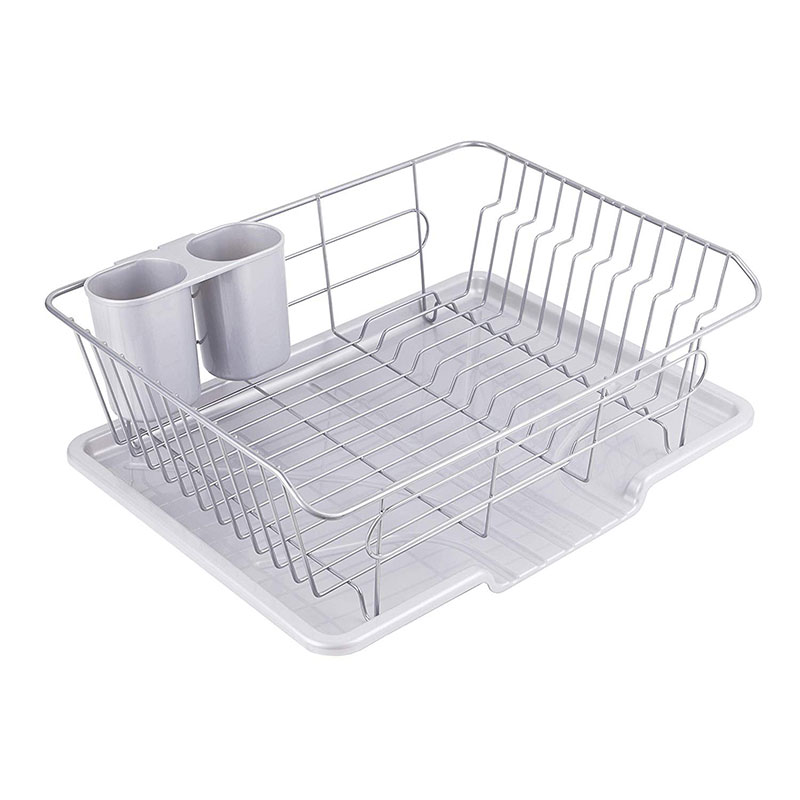 Rổ úp chén có khay hứng nước, ống đũa 40x30.5cm thương hiệu PEARL METAL