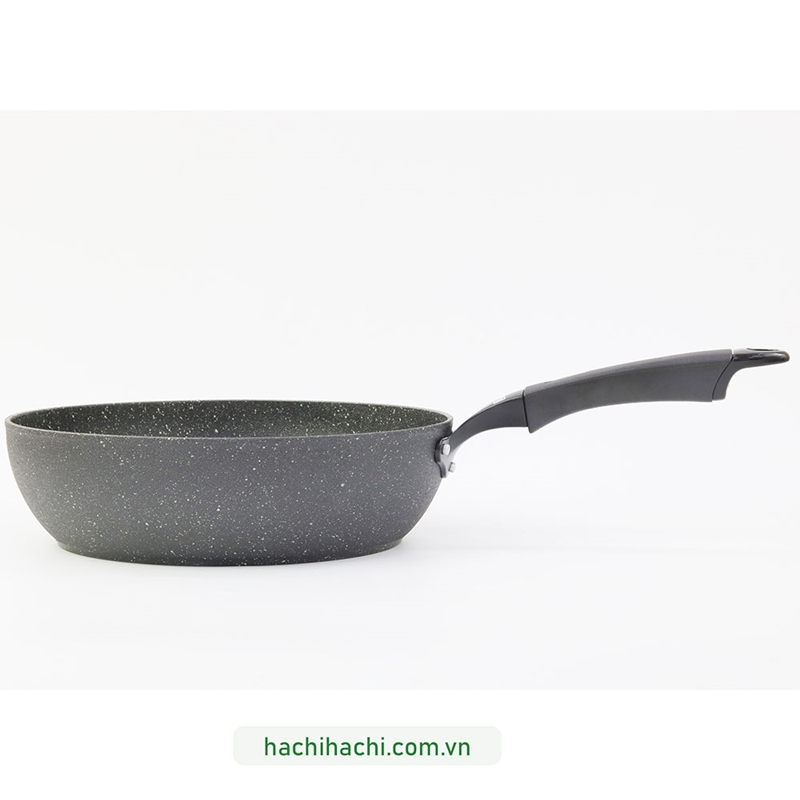 Chảo không dính đá hoa cương Pearl Metal 28cm (Lòng sâu) thương hiệu PEARL METAL
