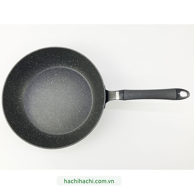 Chảo không dính đá hoa cương Pearl Metal 28cm (Lòng sâu) thương hiệu PEARL METAL