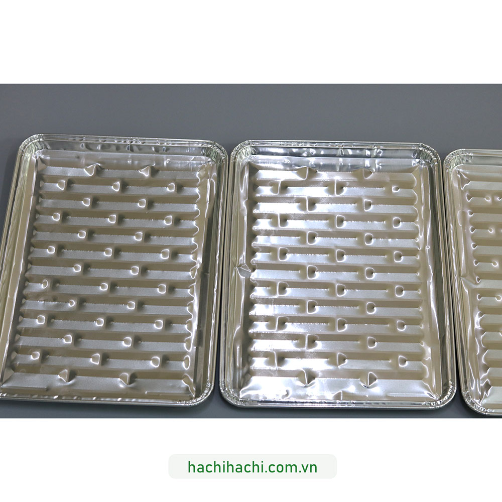 Khay giấy bạc nướng Pearl Metal 3 cái thương hiệu PEARL METAL