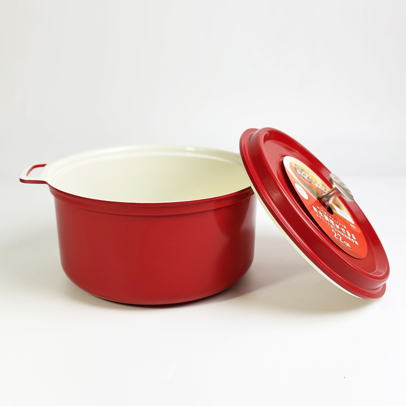 Nồi chống dính Ceramic Pearl Metal 22cm, truyền và giữ nhiệt tốt, dùng được bếp từ thương hiệu PEARL METAL