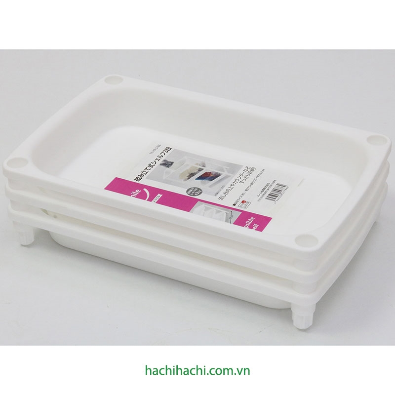 Kệ để vật dụng 3 tầng 27.5x33.5cm thương hiệu PEARL METAL