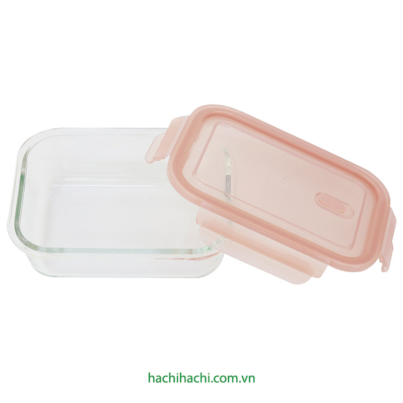 Hộp thủy tinh chịu nhiệt 590ml thương hiệu PEARL METAL
