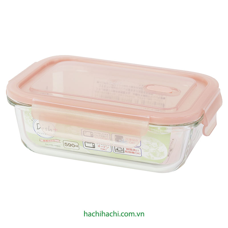 Hộp thủy tinh chịu nhiệt 590ml