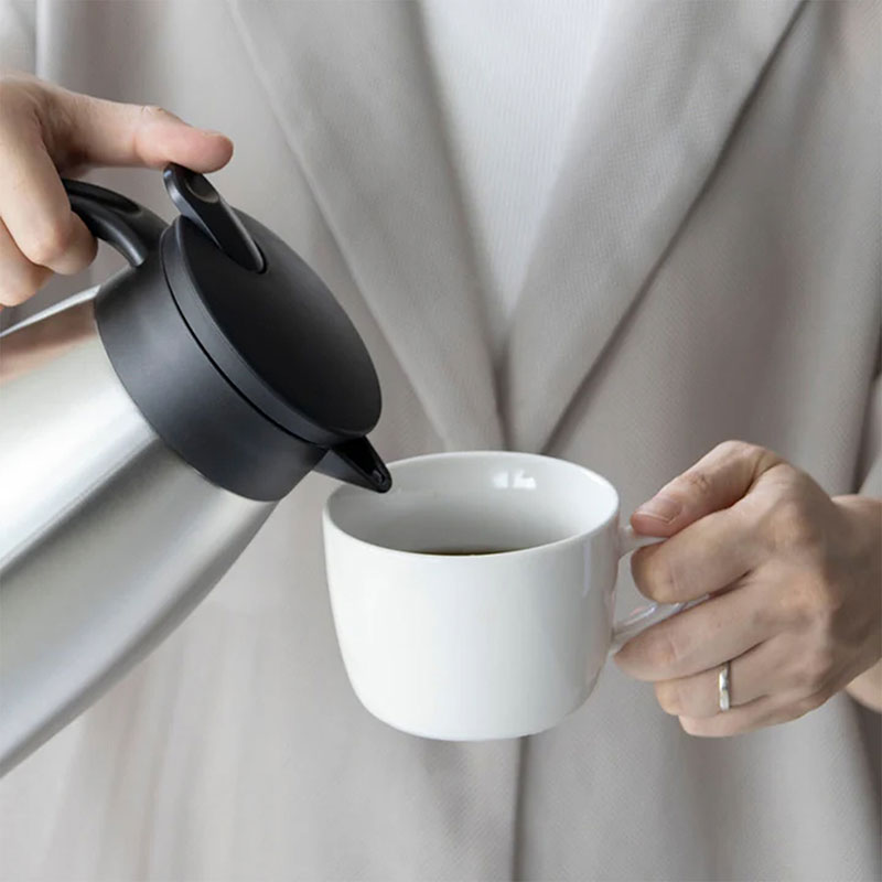 Bình giữ nhiệt Pearl Metal 1L, lòng bình inox 304 thương hiệu PEARL METAL
