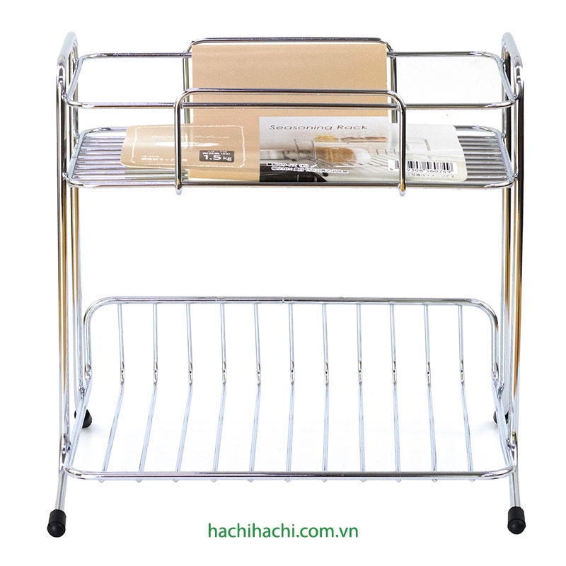 Kệ để hộp gia vị 2 tầng thương hiệu PEARL METAL