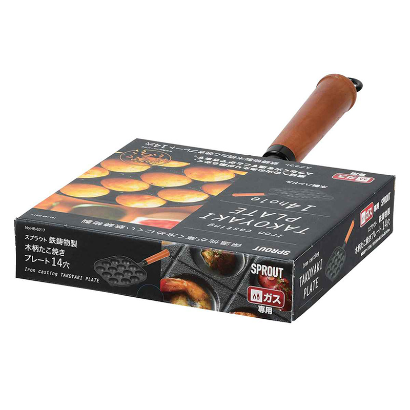 Khuôn bánh Takoyaki Pearl Metal 14 lỗ thương hiệu PEARL METAL