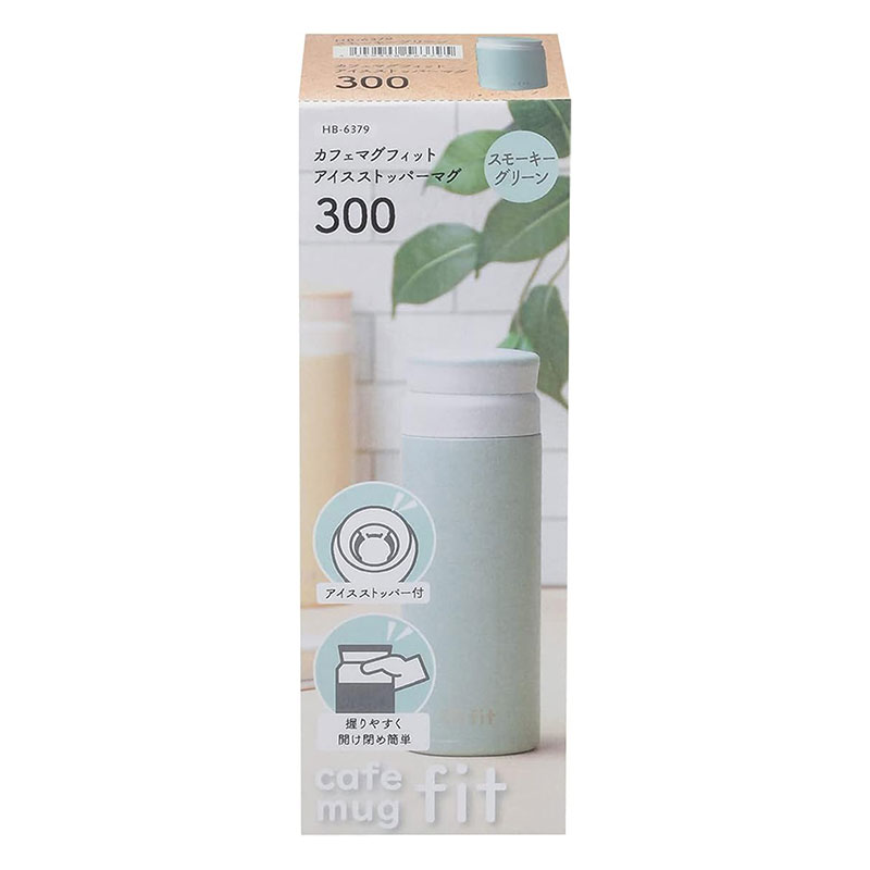 Bình giữ nhiệt Pearl Metal 300ml (Cafe Mug Fit - Xanh) thương hiệu PEARL METAL