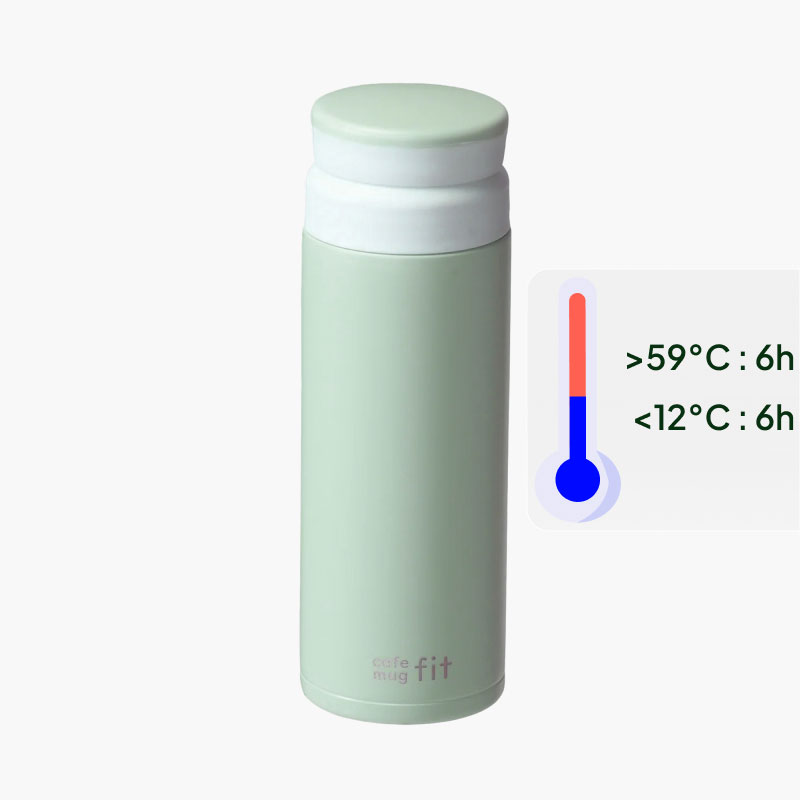 Bình giữ nhiệt Pearl Metal 300ml (Cafe Mug Fit - Xanh)