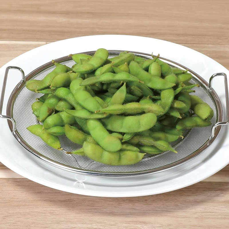 Vỉ hấp, xửng hấp inox Pearl Metal 21cm, kiêm lưới ráo dầu thương hiệu PEARL METAL