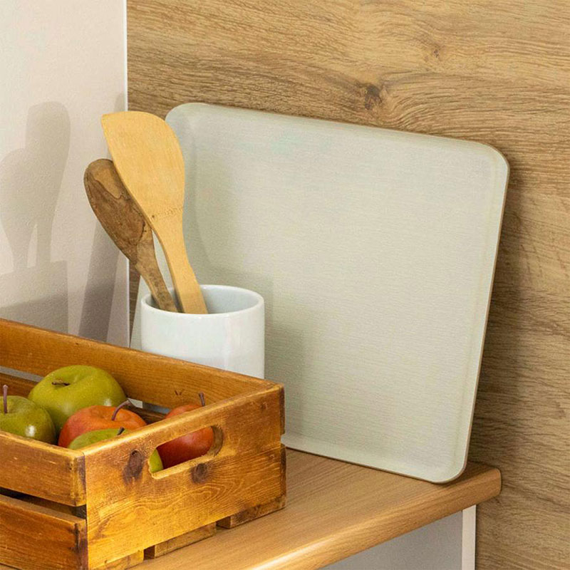 Khay nhựa Nhật Bản chống trượt kháng khuẩn hình chữ nhật 36x27.5cm thương hiệu PEARL METAL