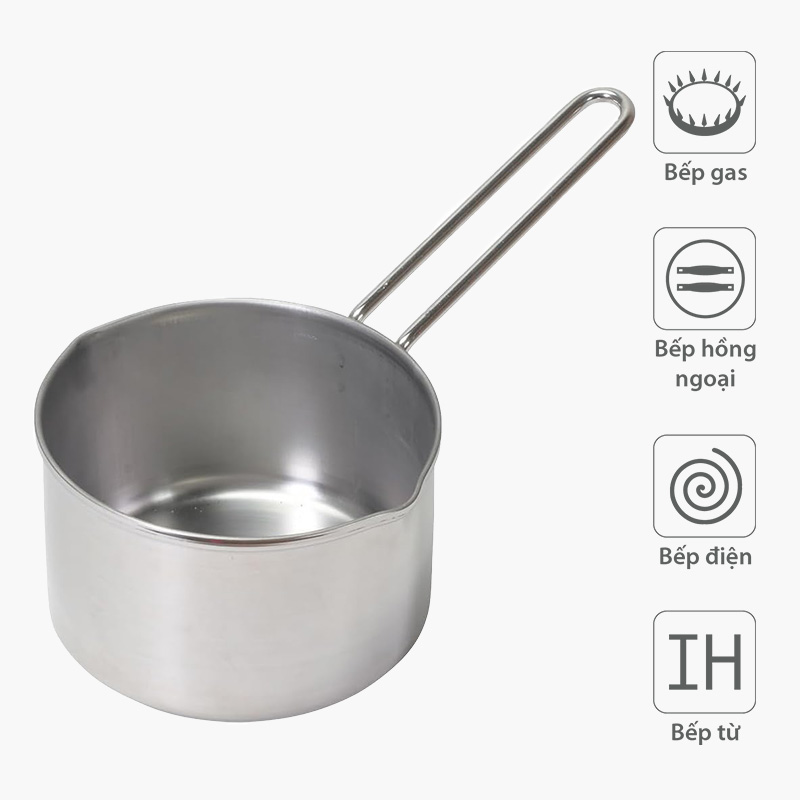 Quánh inox Pearl Metal D