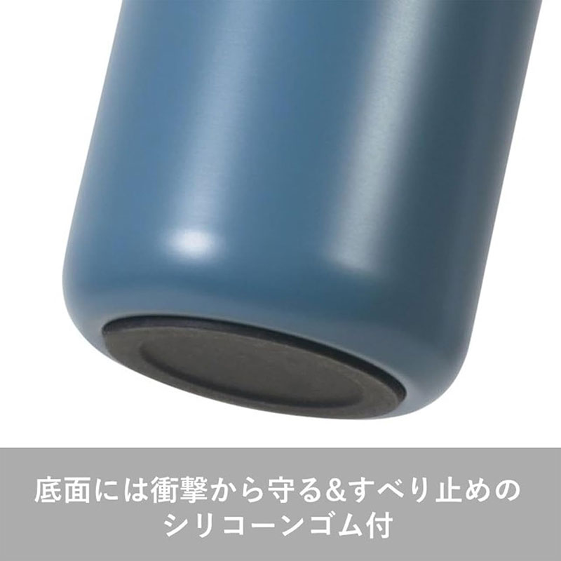 Bình giữ nhiệt nóng lạnh Pearl Metal 500ml có quai xách tiện mang đi (Xanh xám) thương hiệu PEARL METAL