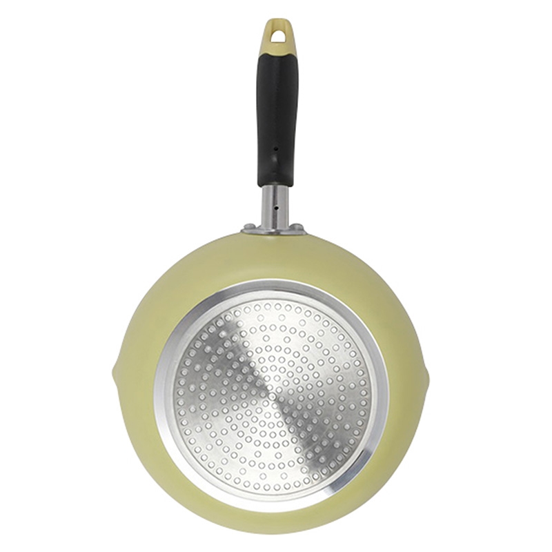 Chảo chống dính Pearl Metal sâu lòng 22cm (Vàng), dùng được bếp từ thương hiệu PEARL METAL