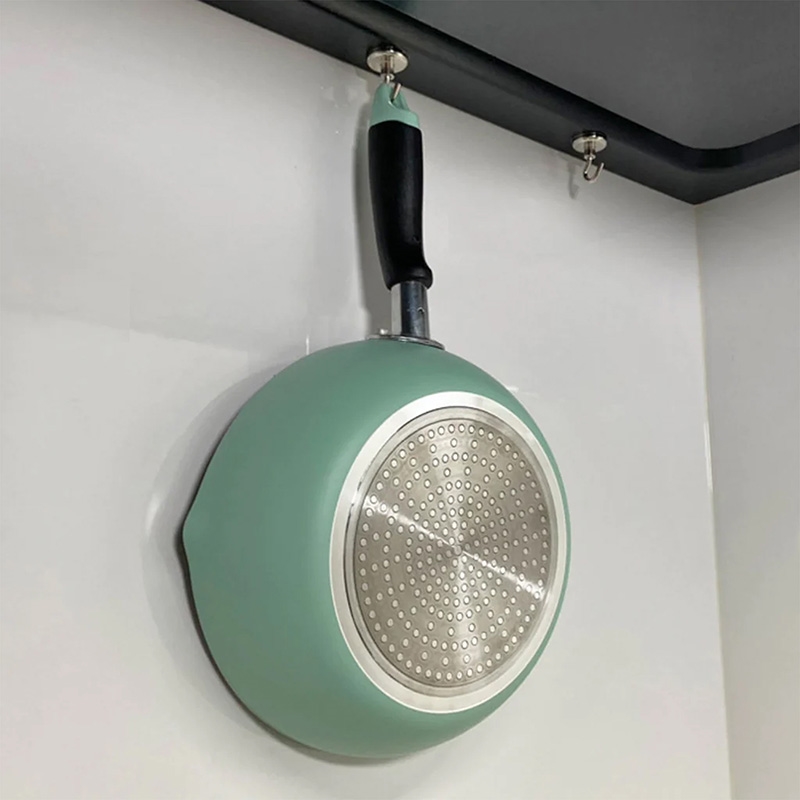 Chảo chống dính Pearl Metal sâu lòng 22cm (Xanh), dùng được bếp từ thương hiệu PEARL METAL