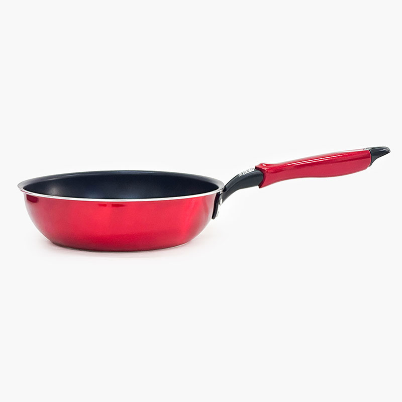 Chảo chống dính kim cương Pearl Metal 24cm Sâu lòng, dùng được bếp điện từ thương hiệu PEARL METAL