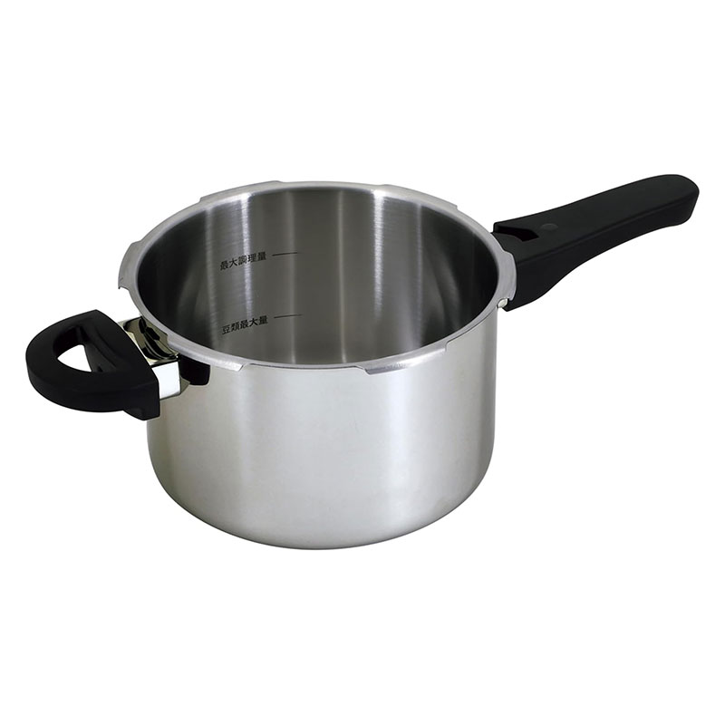 Nồi áp suất Pearl Metal  3L, kèm vỉ hấp và nắp kính, dùng được bếp từ thương hiệu PEARL METAL