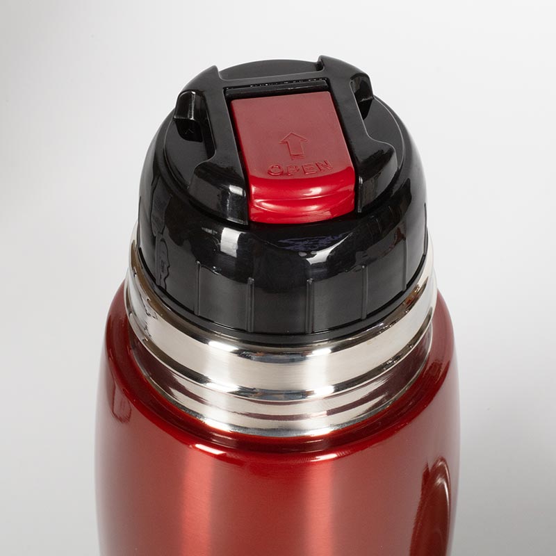Bình giữ nhiệt Pearl Metal 500ml Cafe Mug, chất liệu inox 304 (Đỏ) thương hiệu PEARL METAL