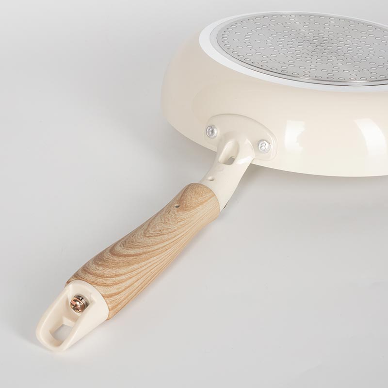 Chảo chống dính Ceramic Pearl Metal 24cm Sâu lòng, không chứa PFOA, PTFE, dùng được bếp từ thương hiệu PEARL METAL