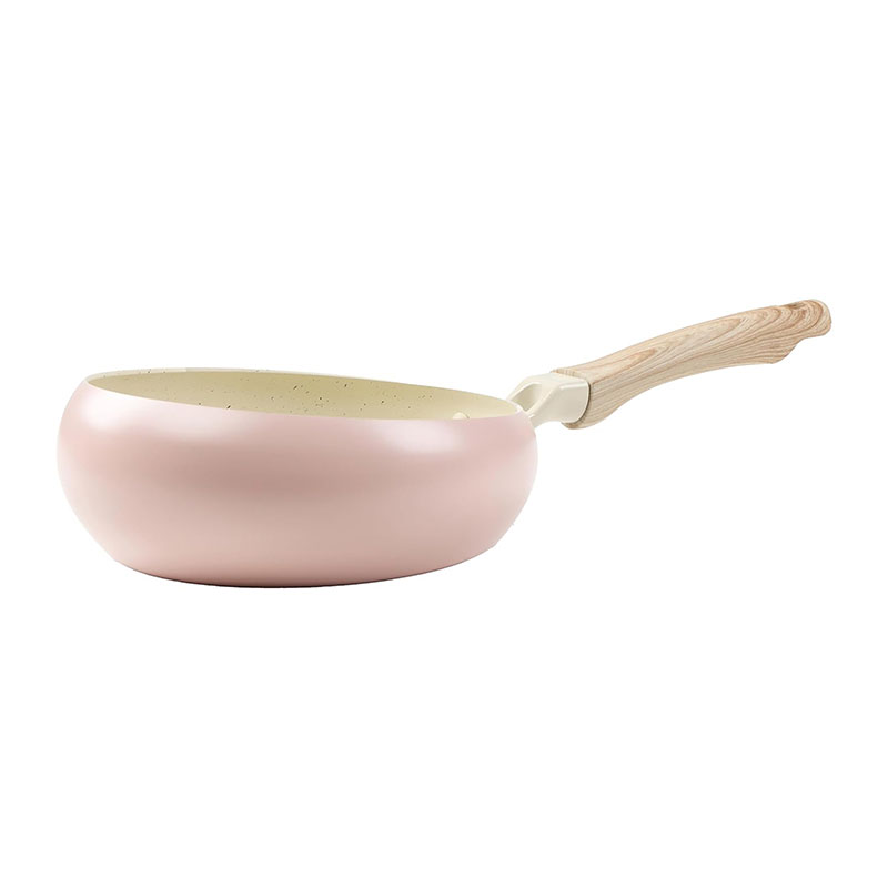 Chảo chống dính đá hoa cương Pearl Metal 20cm, PFOA, PFOS Free, Sâu lòng, vành chảo ôm chống tràn thương hiệu PEARL METAL