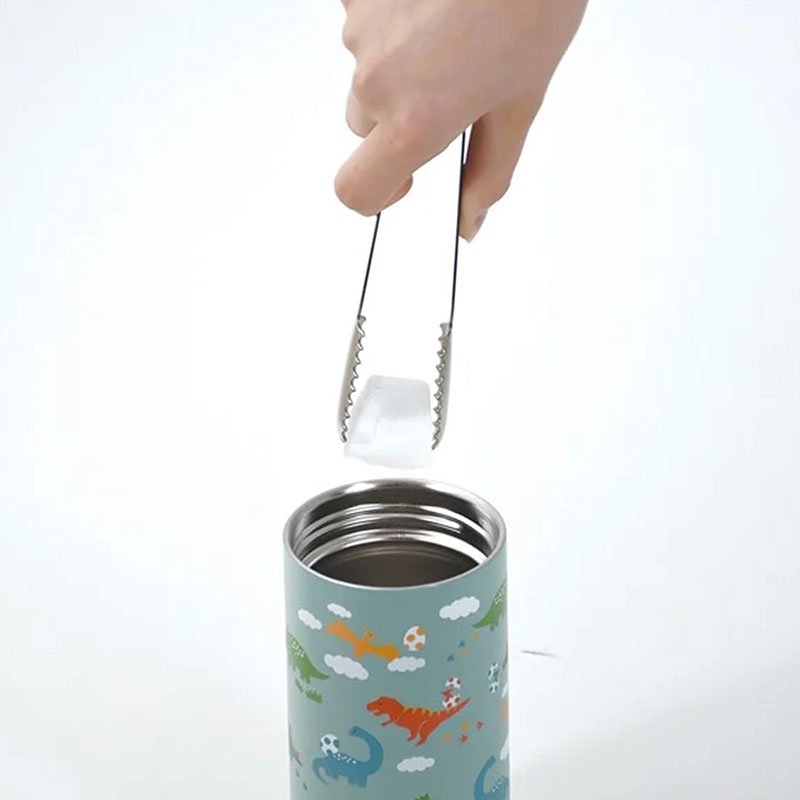 Bình giữ nhiệt Pearl Metal 2WAY cho bé 2 cách dùng 400ml (Khủng long) thương hiệu PEARL METAL