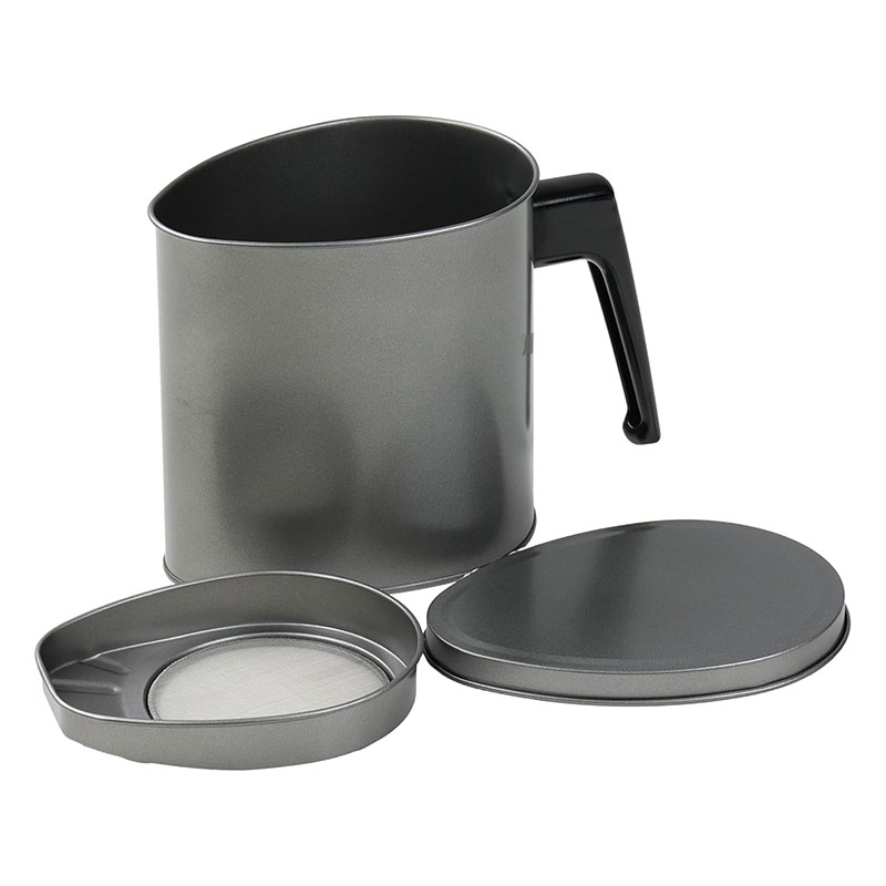 Bình đựng dầu ăn kèm lưới lọc dầu 1.1L thương hiệu PEARL METAL