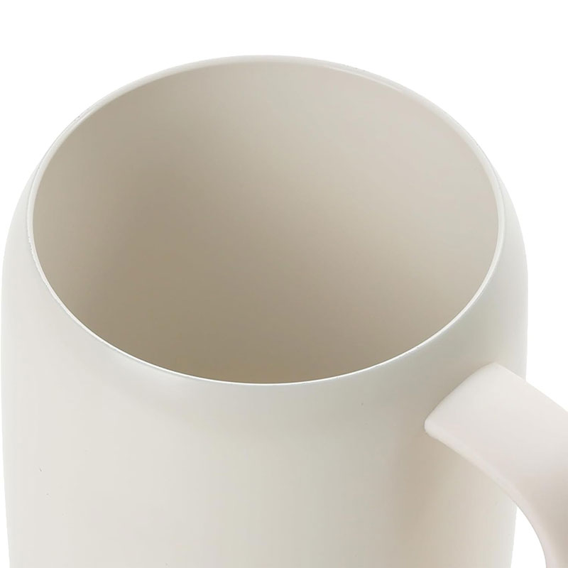 Ly inox giữ nhiệt Pearl Metal phủ gốm Ceramic cao cấp Café Mug 430ml (Màu Ivory) thương hiệu PEARL METAL
