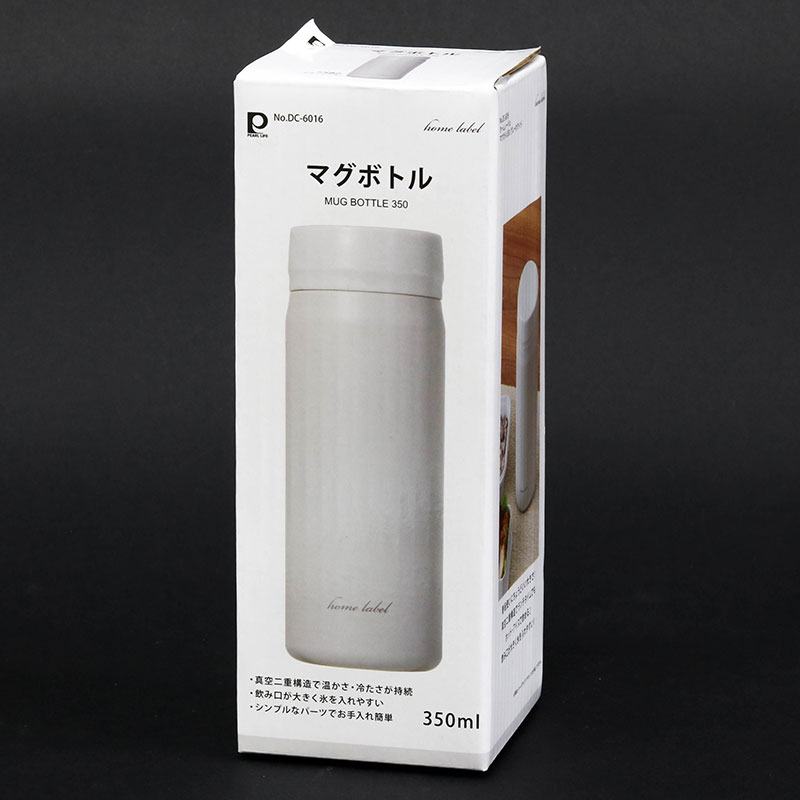 Bình giữ nhiệt Pearl Metal 350ml (Home Label - Xám trắng) thương hiệu PEARL METAL