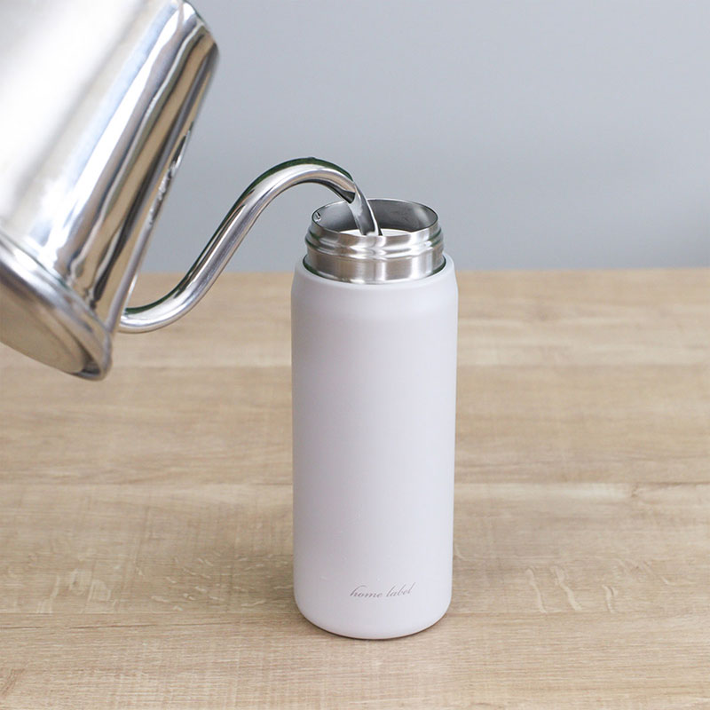 Bình giữ nhiệt Pearl Metal 350ml (Home Label - Xám trắng) thương hiệu PEARL METAL