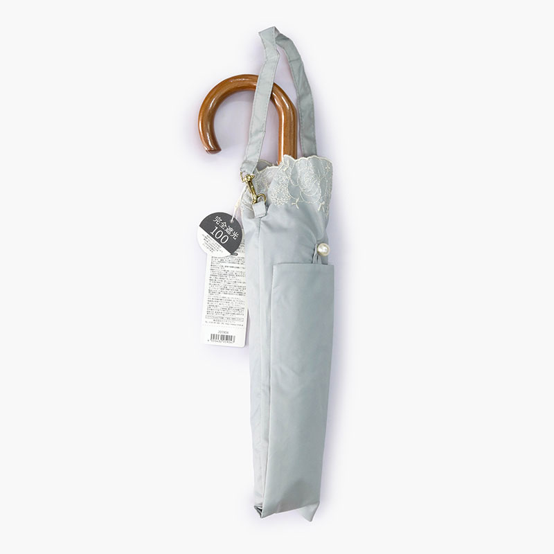 Cây dù gấp chống tia UV UPF50+ 50cm (Xanh xám) thương hiệu 