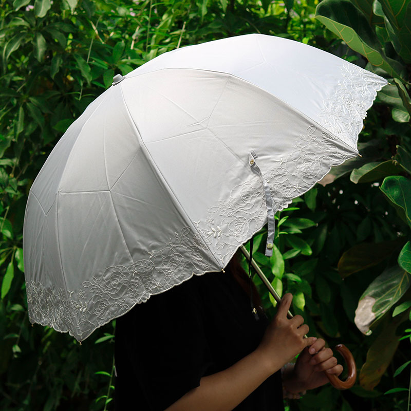 Cây dù gấp chống tia UV UPF50+ 50cm (Xanh xám) thương hiệu 