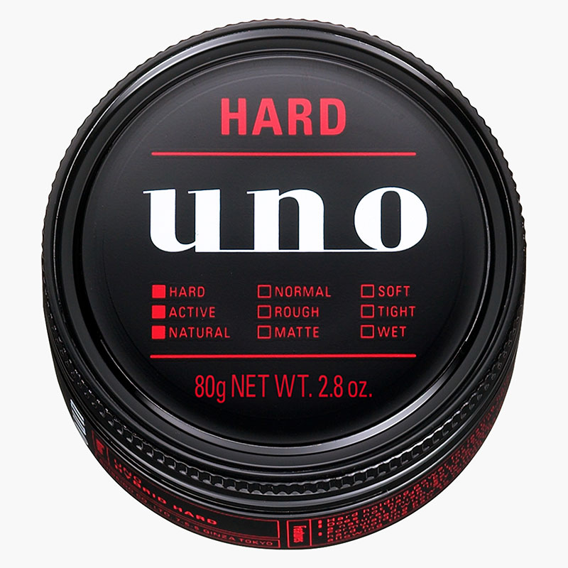 Sáp vuốt tóc tạo kiểu giữ nếp tự nhiên Uno Hybrid Hard a 80g thương hiệu 