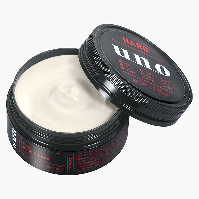 Sáp vuốt tóc tạo kiểu giữ nếp tự nhiên Uno Hybrid Hard a 80g thương hiệu 