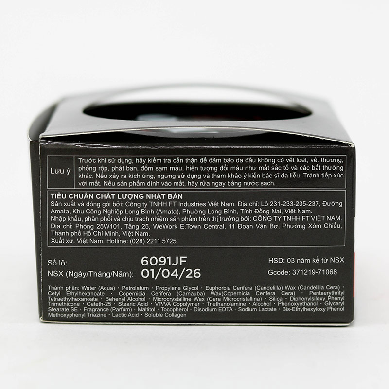 Sáp vuốt tóc tạo kiểu giữ nếp tự nhiên Uno Hybrid Hard a 80g thương hiệu 