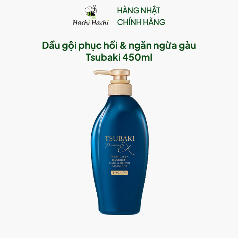 Dầu gội phục hồi & ngăn ngừa gàu Tsubaki 450ml thương hiệu TSUBAKI