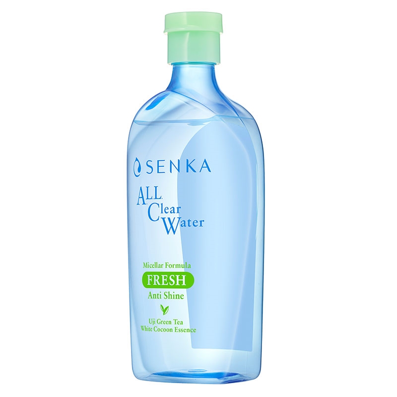 Nước tẩy trang Senka Micellar giảm bóng nhờn 400ml thương hiệu SENKA