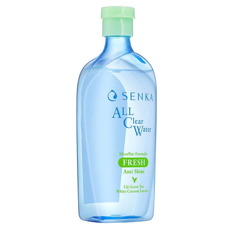 Nước tẩy trang Senka Micellar giảm bóng nhờn 400ml thương hiệu SENKA