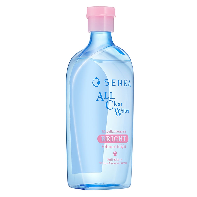 Nước tẩy trang Senka Micellar dưỡng sáng cấp ẩm 400ml thương hiệu SENKA