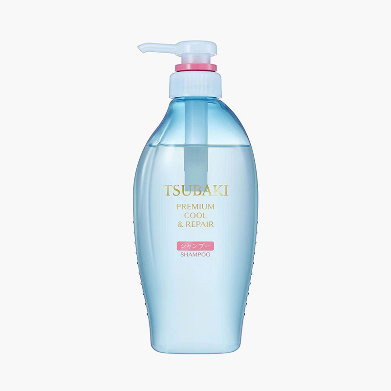 Dầu gội phục hồi, sạch dầu & mát lạnh Nhật Bản Tsubaki premium cool & repair shampoo 450ml